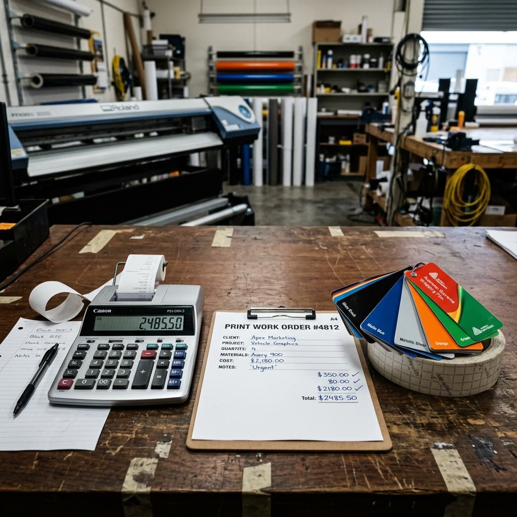 Cómo cobrar un trabajo de imprenta sin regalar tu margen